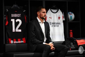 拉比奥特：希望赛季打进至少10球 我能为米兰带来领导力和个性