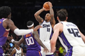 威少加冕控卫历史得分王 布克33分太阳送国王四连败