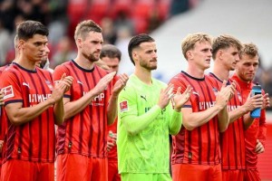 2-0，23岁巴西新星利剑出鞘：助德甲第18完胜德甲第16，迎首胜