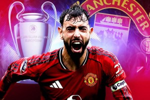 曼联欧冠希望重燃，B费或将继续留队支持阿莫林