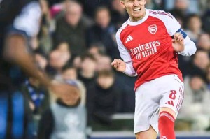 欧冠小组赛第6轮：阿森纳3-0客场完胜布鲁日，保持全胜佳绩