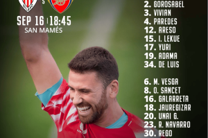 欧冠联赛：毕尔巴鄂竞技西甲首败，阿森纳厄德高因伤缺席