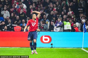 法甲-门德斯任意球姆巴佩弟弟弑旧主绝平 巴黎1-1里尔