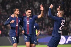 法甲：巴黎圣日耳曼3-3斯特拉斯堡，29号巴尔科拉表现最出色