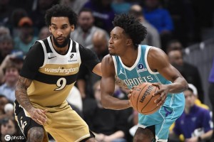 鲍尔23+9米勒20分米德尔顿16分 黄蜂胜奇才