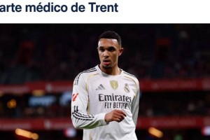 阿诺德伤缺或达两月，皇马新星面临挑战：能否避免成为“玻璃人”？